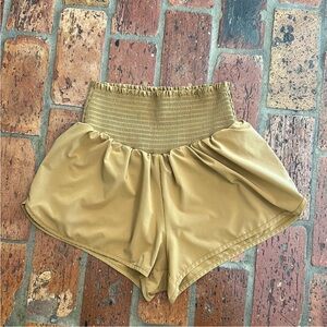Aerie offline cognac shorts